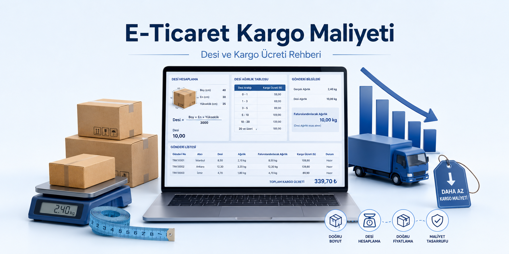 E-Ticarette Kargo Maliyetleri Nasıl Azaltılır?
