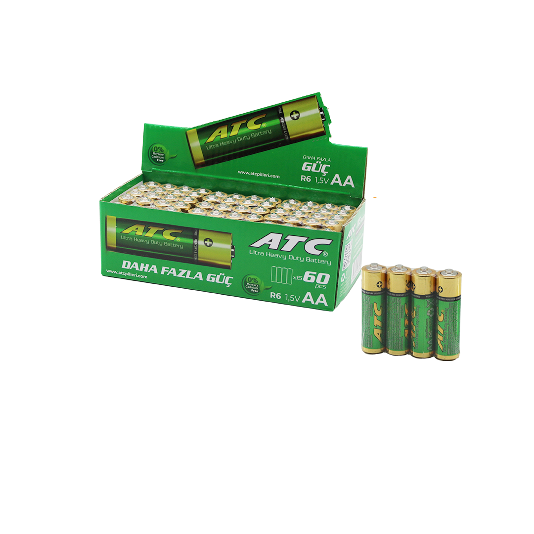 AA (R06) 1.5V Kalem Pil 60'lı Paket