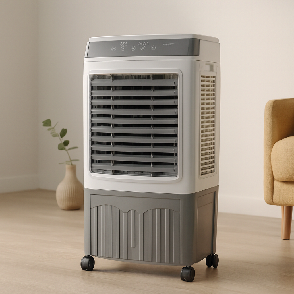 Taşınabilir Hava Soğutucu Klima Vantilatör 40L - 100W Uzaktan Kumandalı