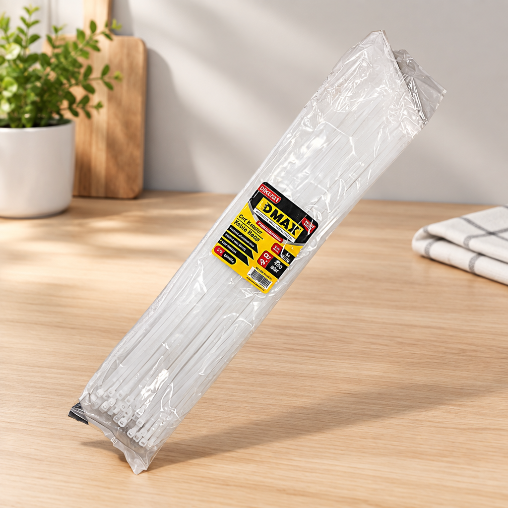 Cırt Kelepçe Beyaz 3,6x450 mm