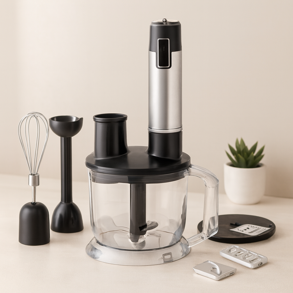 Blender Seti 300W Çok Fonksiyonlu 2L Hazneli Mutfak Smoothie Doğrama Rendeleme Çırpma