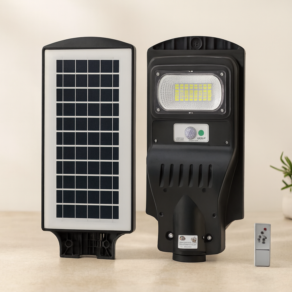 100W 6500K Solar Sensörlü Sokak Lambası
