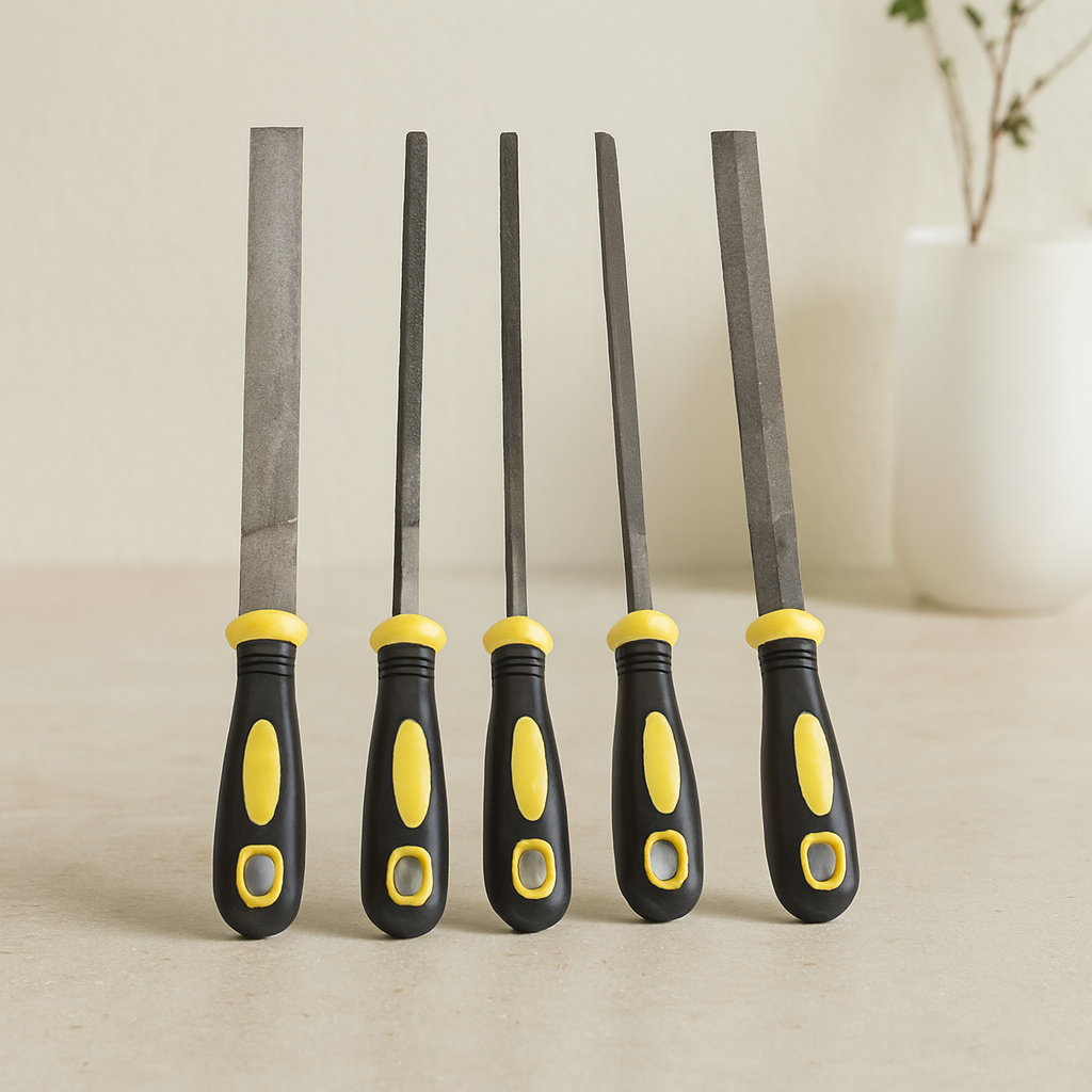 Markasız 5'li Çelik Eğe Seti (30 cm)