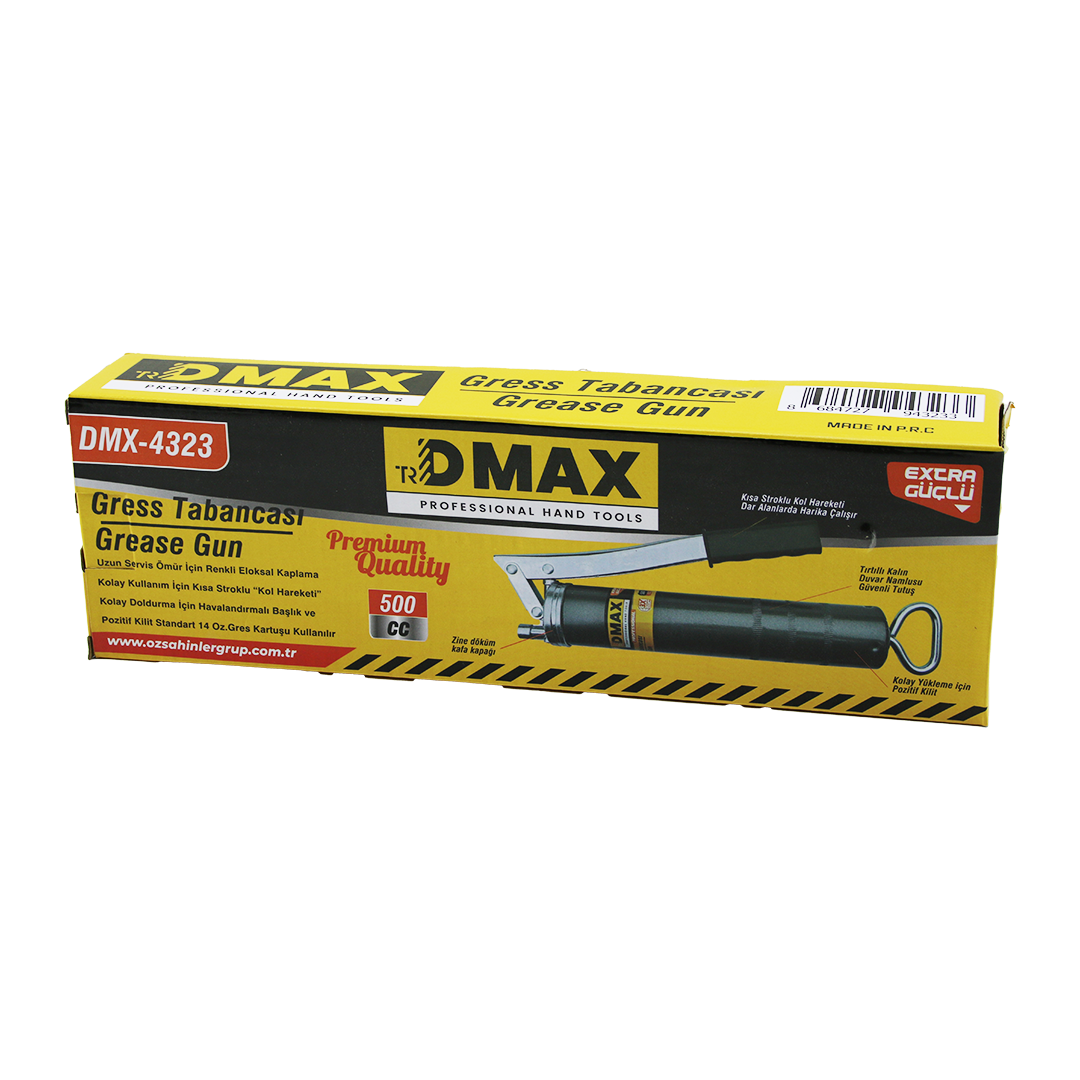 Üstten Kollu 500 cc 3000 PSI Gres Tabancası