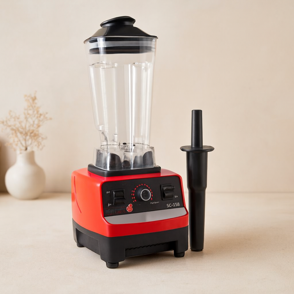 Çok Amaçlı Blender Doğrayıcı 2L & 0.5L - Buz Kırıcı 32000 RPM