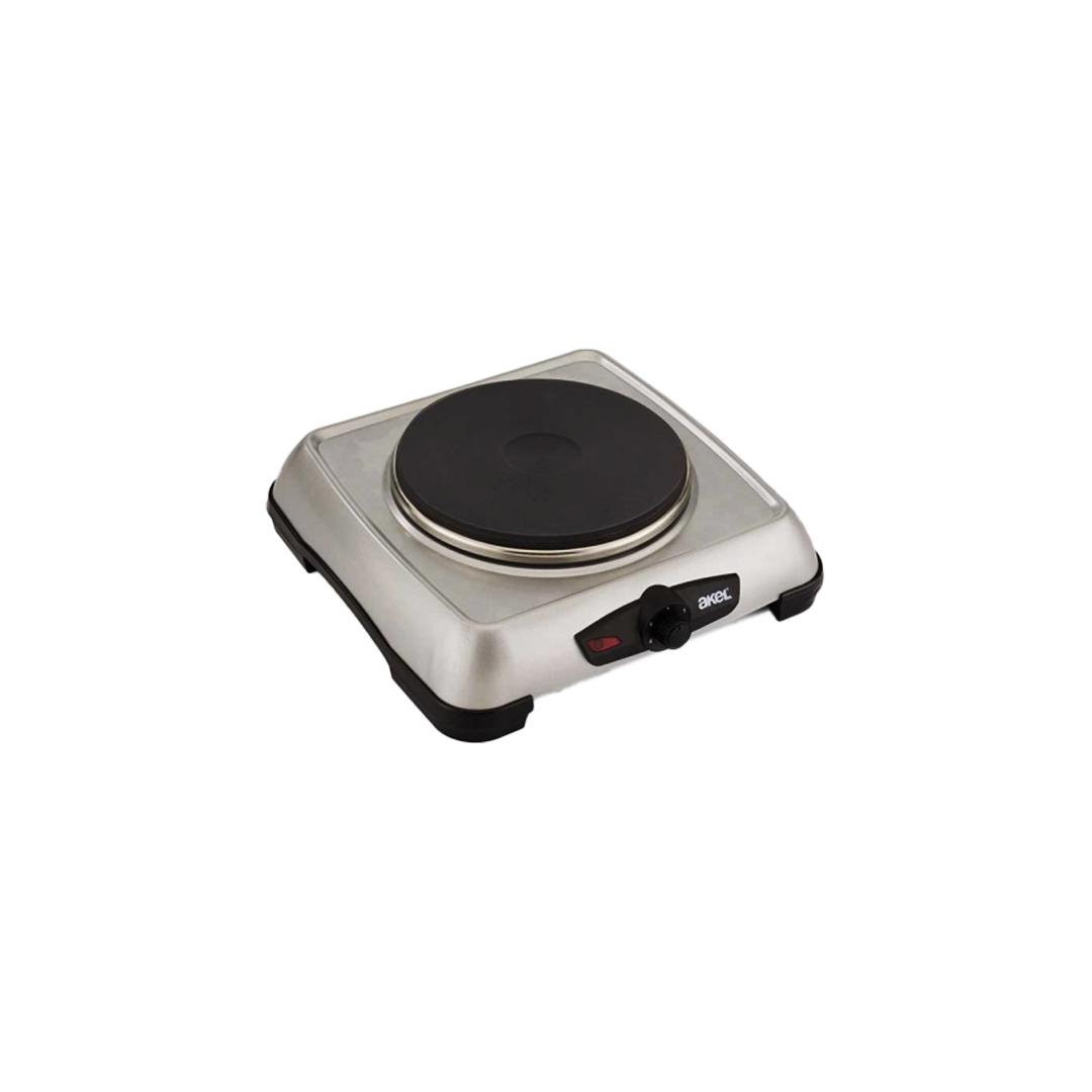 Mini Elektrikli Tek Gözlü Ocak 1000W Ayarlı Termostat 14.5 cm