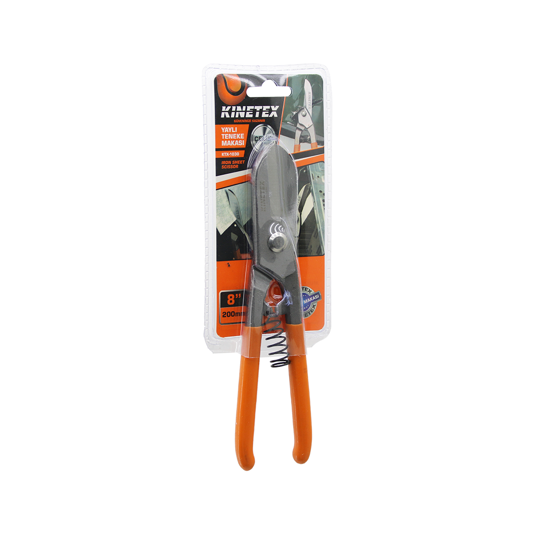 Yaylı Teneke Makası 200 mm - Sac Kesme Makası