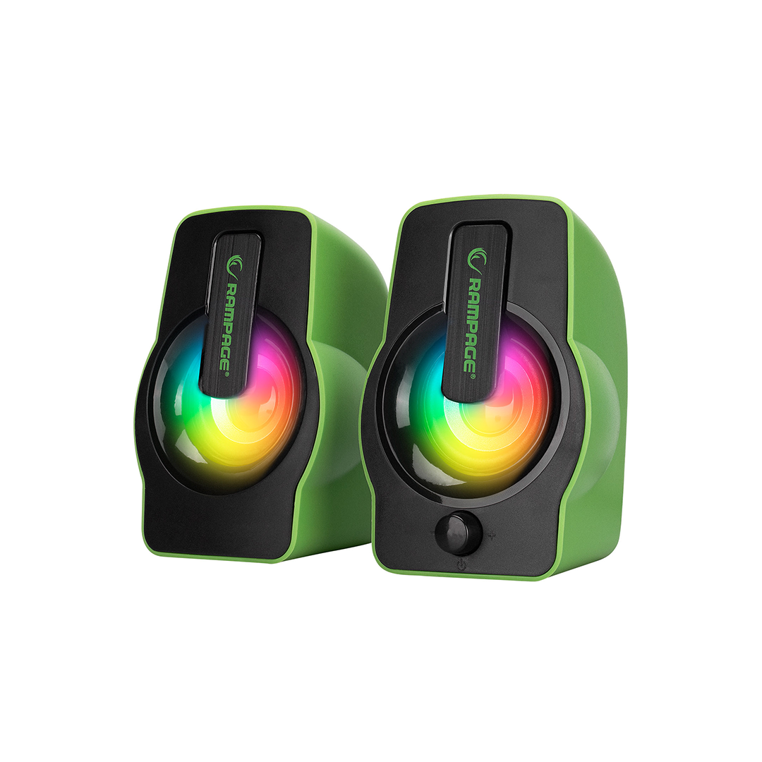RGB Işıklı USB 2.0 1+1 Multimedya Hoparlör Seti