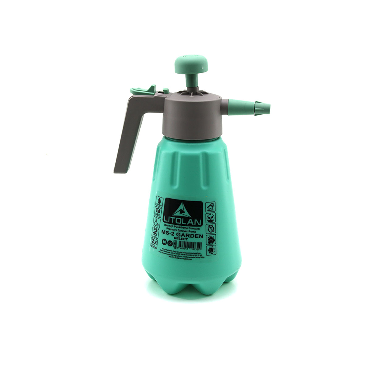 2 Uçlu Basınçlı İlaçlama Püskürtme Pompası (30L)