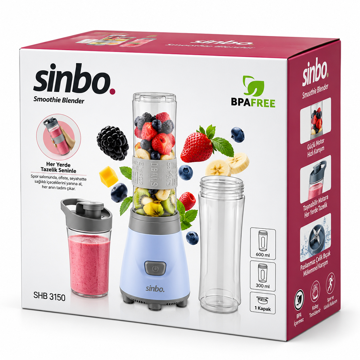 300W Smoothie Blender
