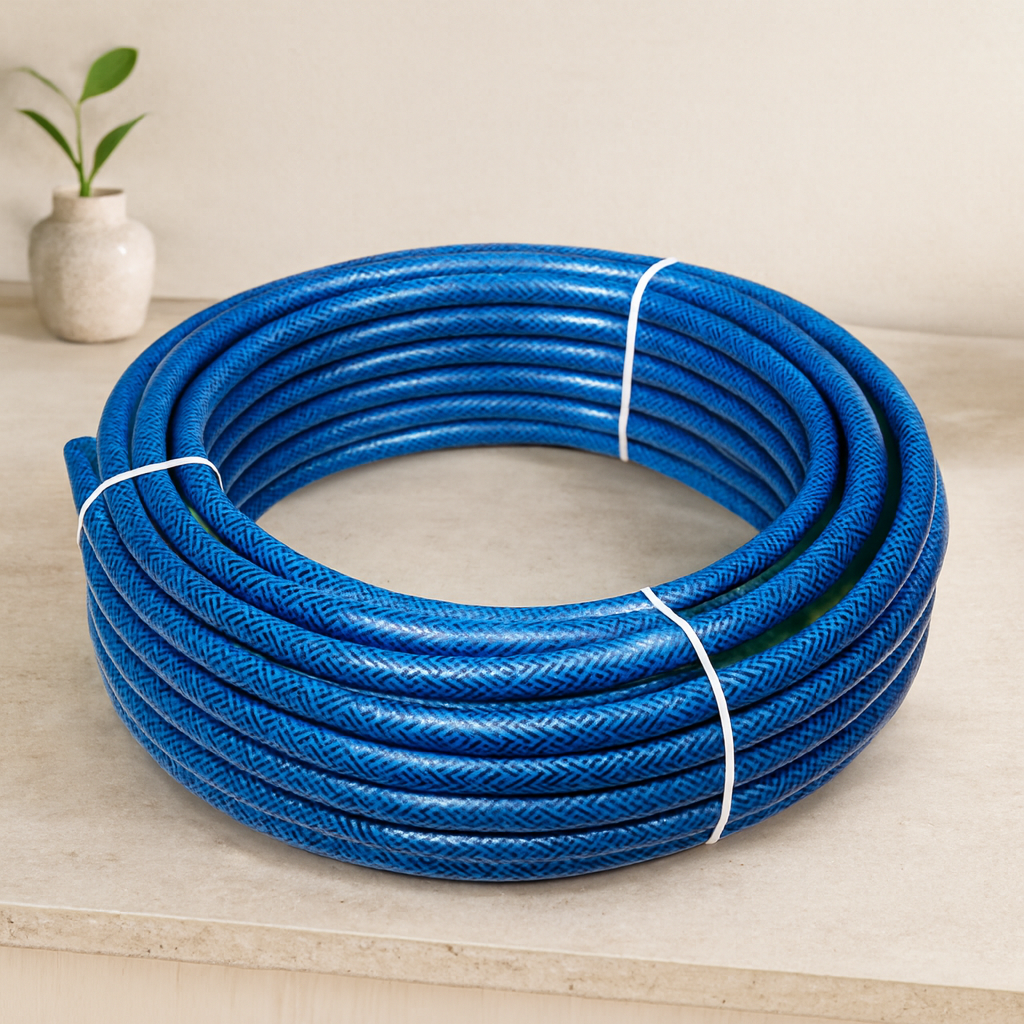 LPG tüp gaz hortumu 8 mm x 20 m (örgülü)