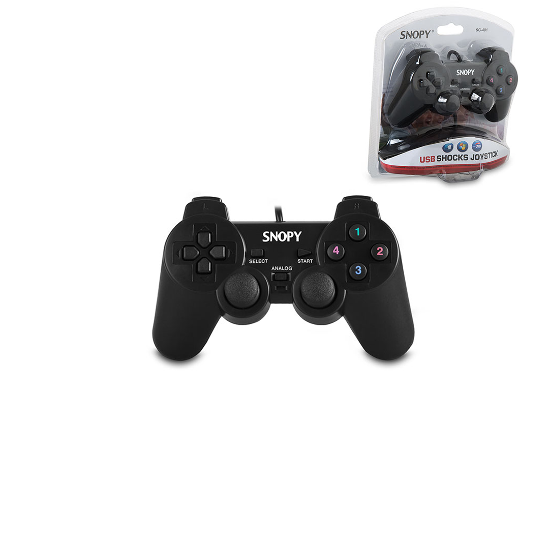 PS3 Kablolu Titreşimli og Oyun Kolu (USB, 15 Tuş)