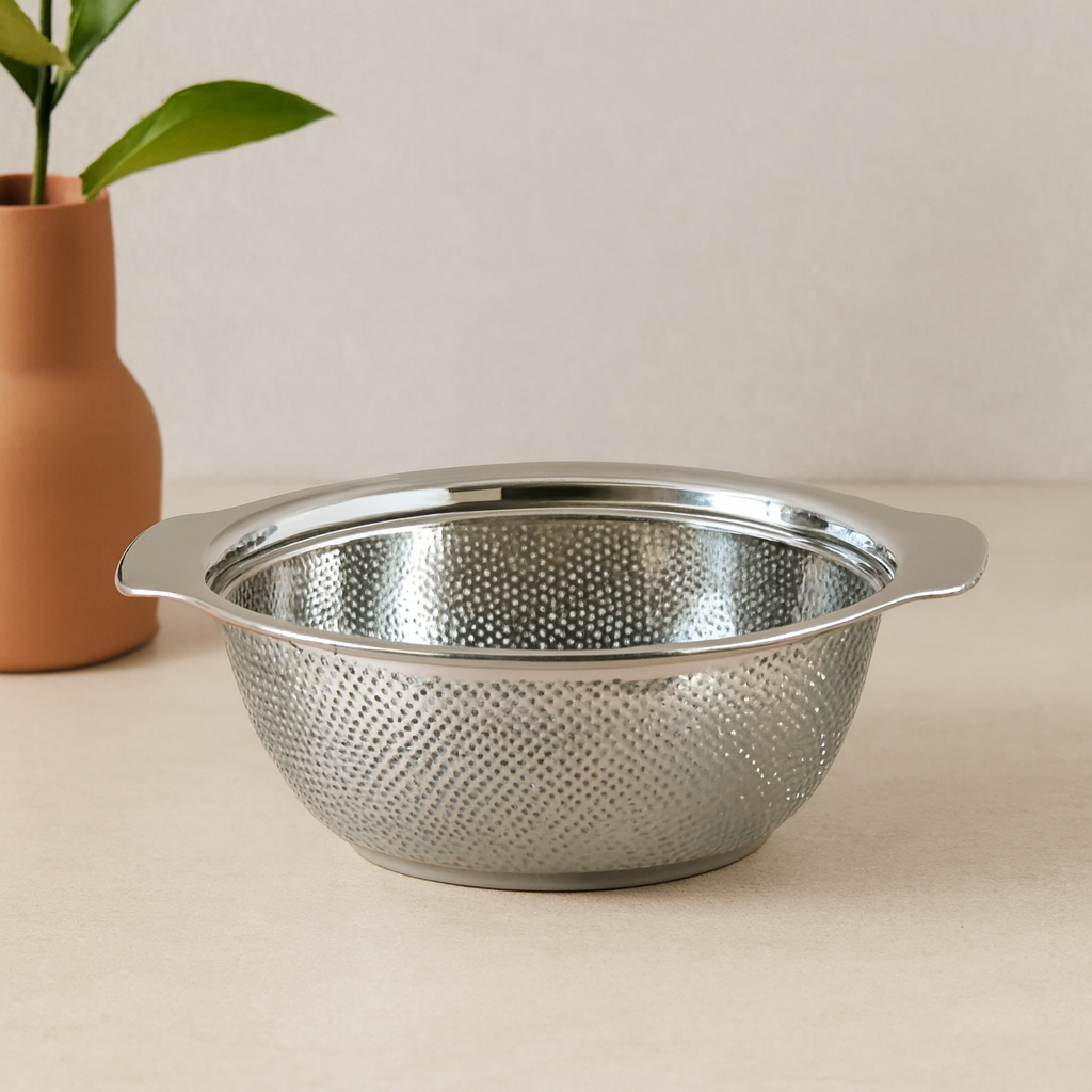 23 cm Metal Sepet Süzgeç Kulplu