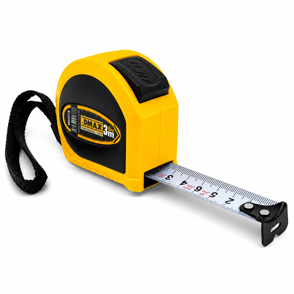 3 m Çelik Şerit Metre 16 mm Otomatik Stoplu