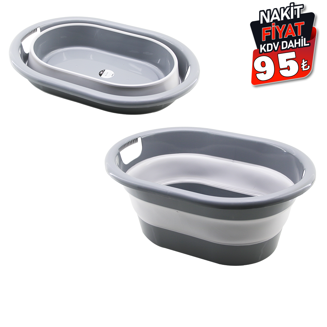 Katlanabilir 18 Litre Çok Amaçlı Sepet