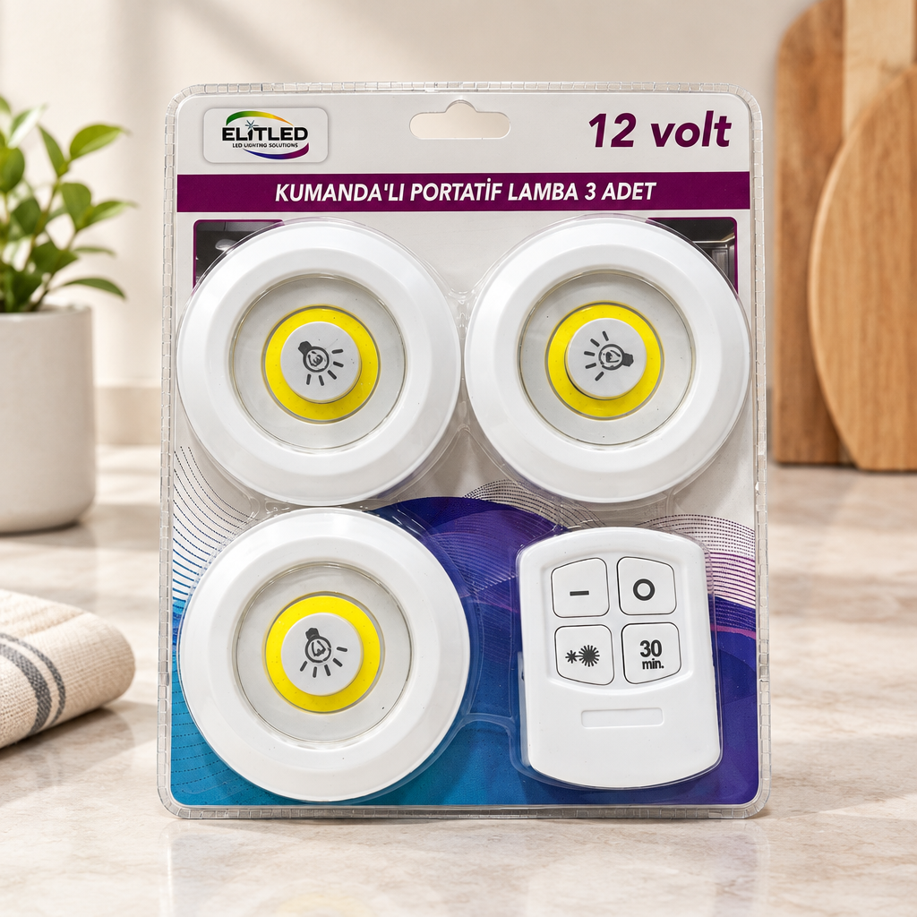 Kumandalı LED Işık
