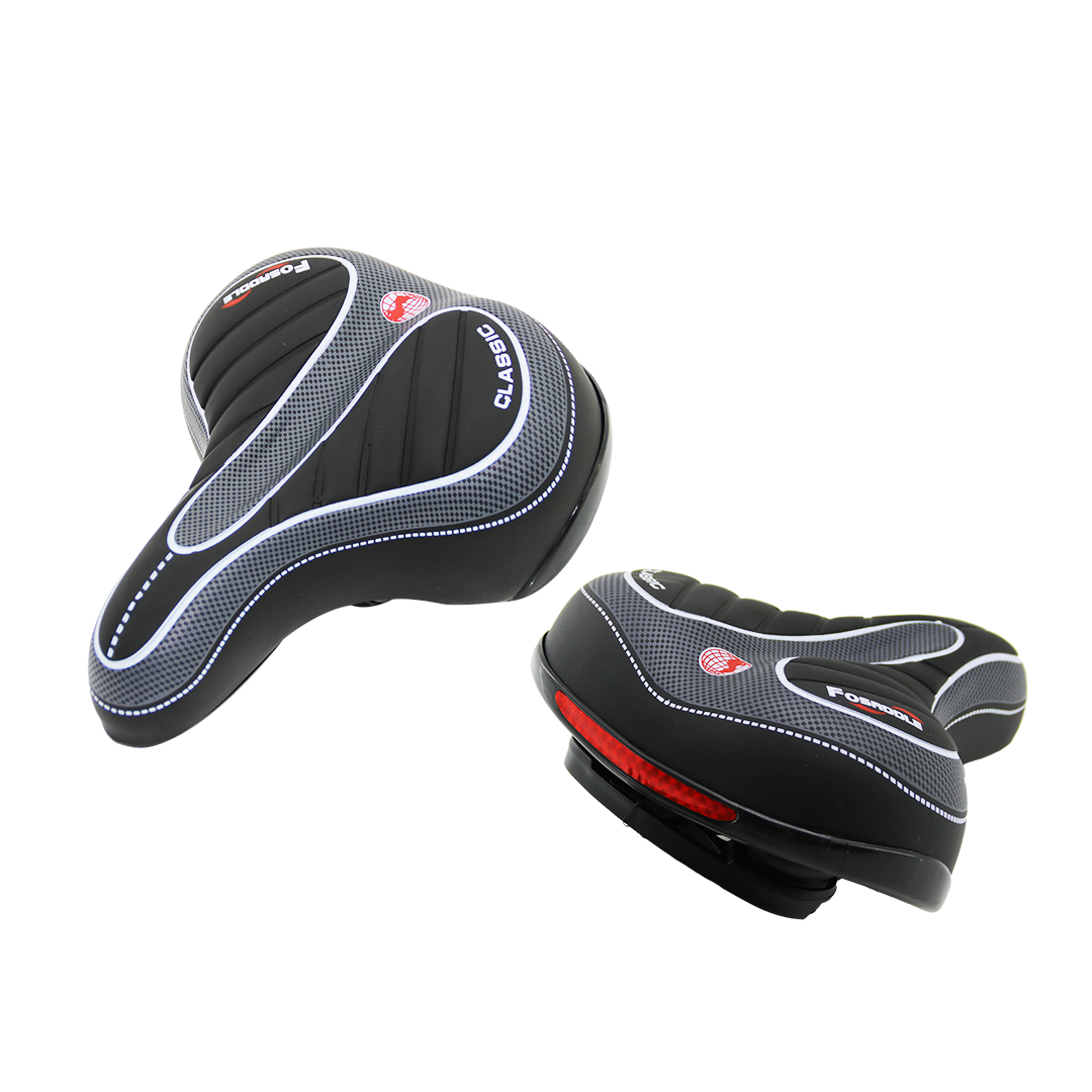 Büyük Geniş Yaylı Bisiklet Sele 20.5x25 cm - Ergonomik Konfor