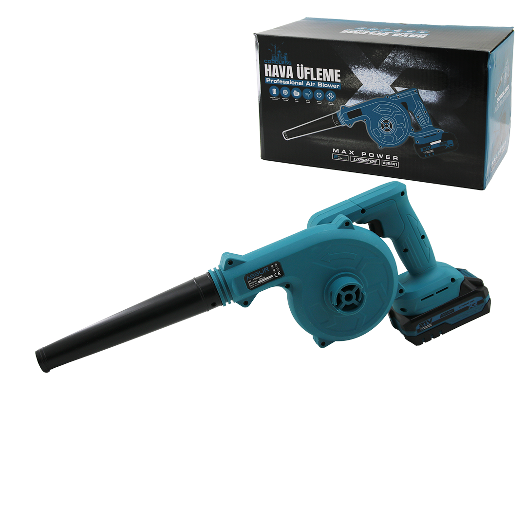 Şarjlı Hava Üfleyici 21V (2 m³/dk)