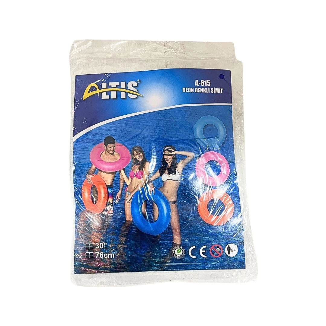 Neon Renkli Simit 71 cm