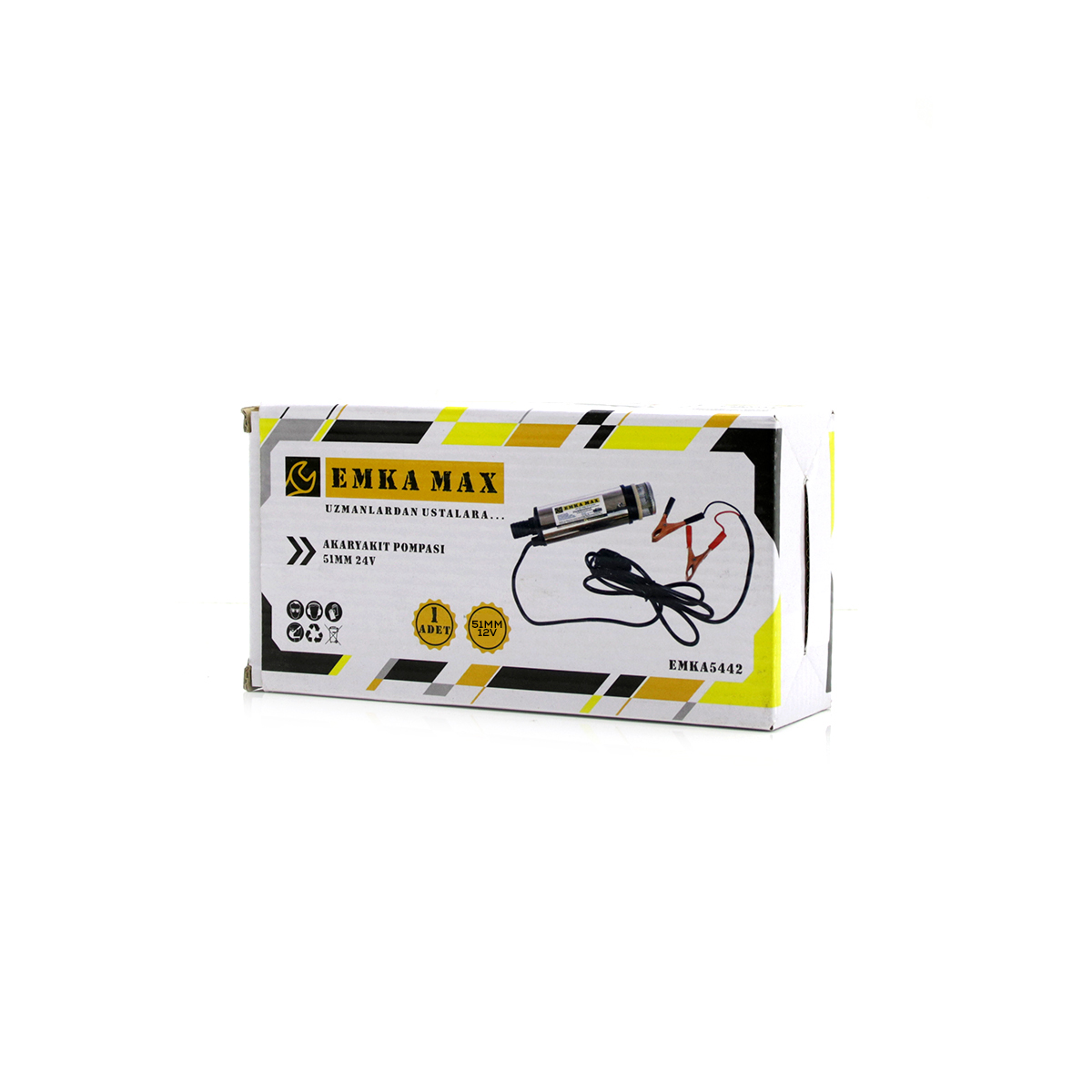 12V 51mm Mini Akaryakıt Pompası