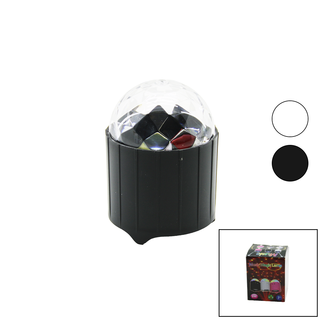 Mini LED Hoparlör Gece Lambası 6W (Type-C Şarjlı)