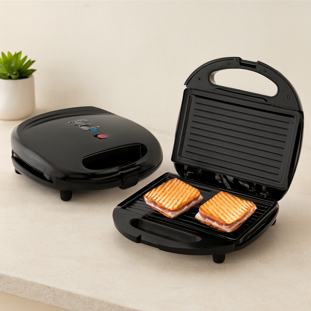 Mini Granit Tost Makinesi 2 Dilim 750W