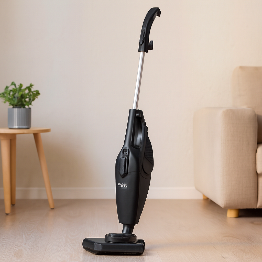 Dikey Elektrikli Süpürge 1.5L Toz Hazneli 5m Kablo Ergonomik Sap