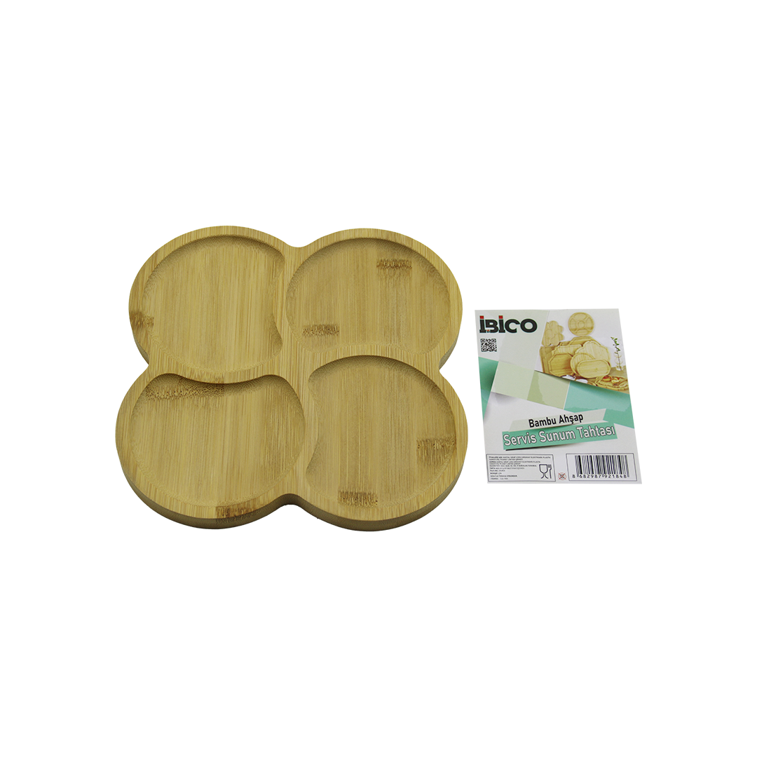 Bambu Servis Tepsisi 20x20 cm