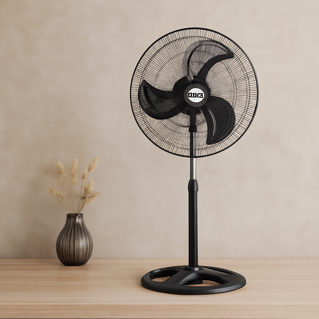 45 cm Sanayi Tipi 3-in-1 Vantilatör (Duvara Monte / Masaüstü / Ayaklı) 75W 3 Kademe