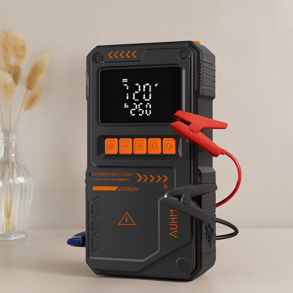 Akü Takviyeli Kompresörlü Hava Pompası 150PSI 10000mAh