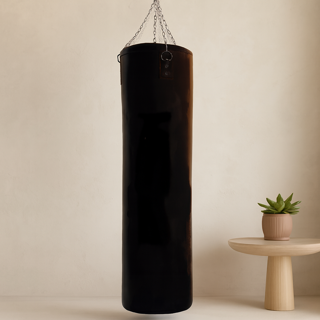 Boks Torbası 80x30 cm Büyük - Zincirli Askılı, Kum Dolgulu