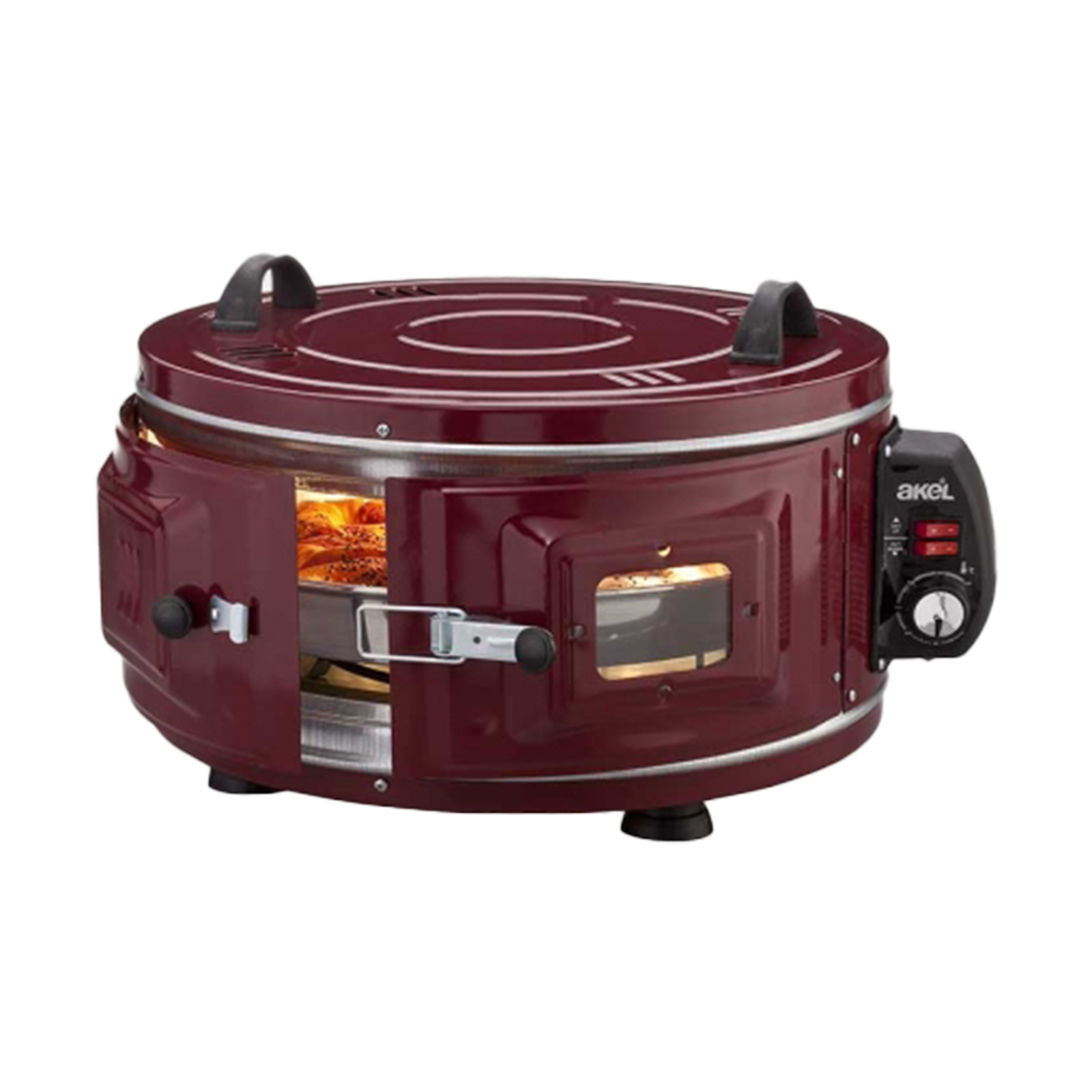 Yuvarlak Davul Fırın 53 cm 1300W (50–320°C Ayarlı Termostat)