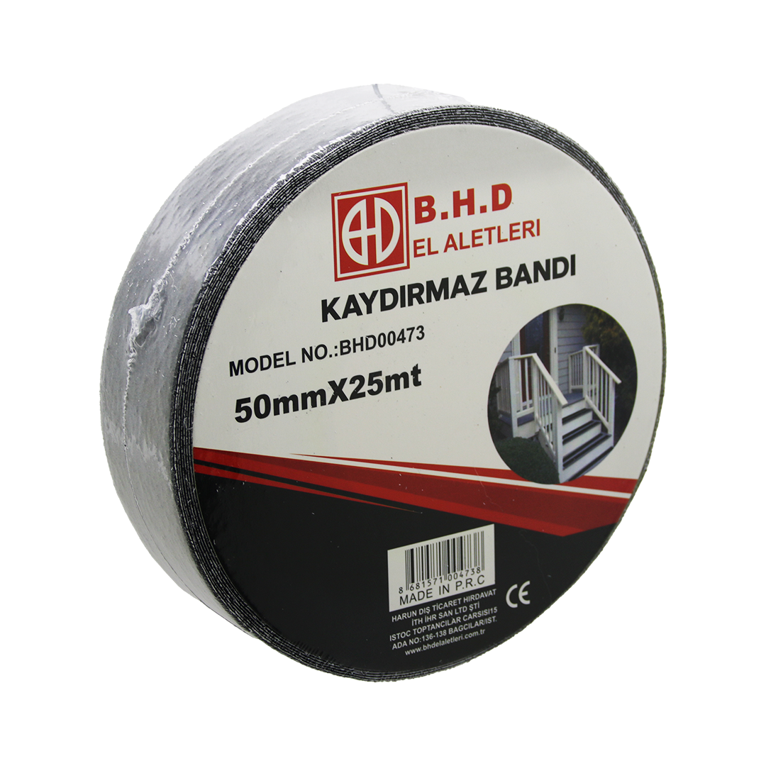 Kaydırmaz Bant 50 mm x 25 m Siyah