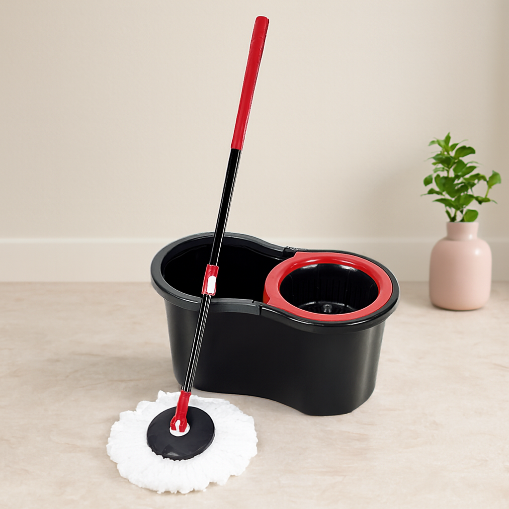 13 L Otomatik Dönerli Kova Mop Temizlik Seti