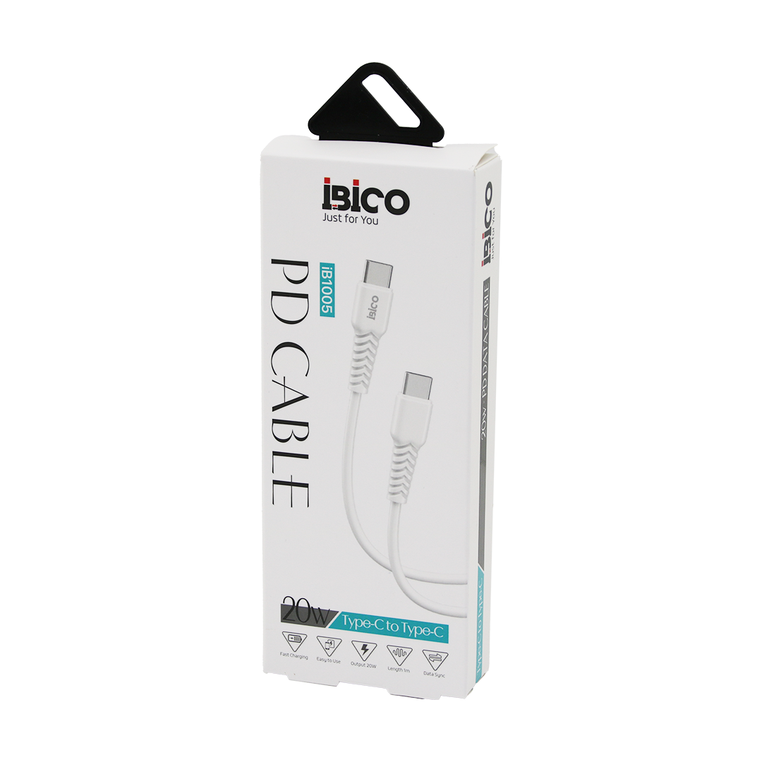 Type-C to Type-C Hızlı Şarj ve Data Kablosu 1m 20W 3.4A