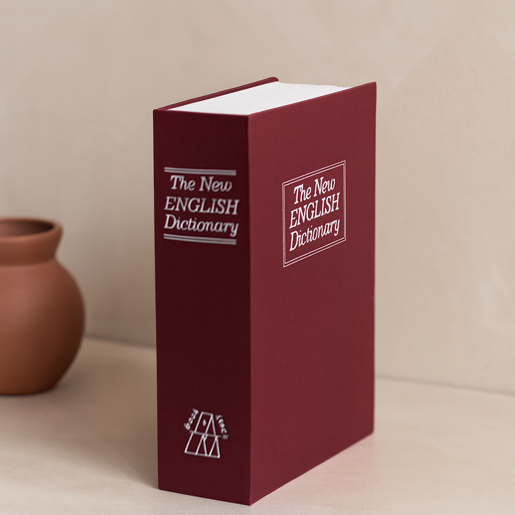 Kitap Modeli Kilitli Kasa 240x155x55 mm