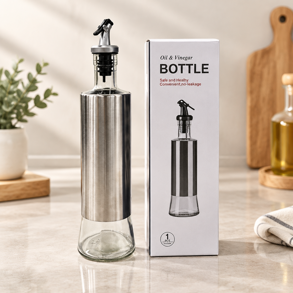500 ml Cam Şişe Yağlık