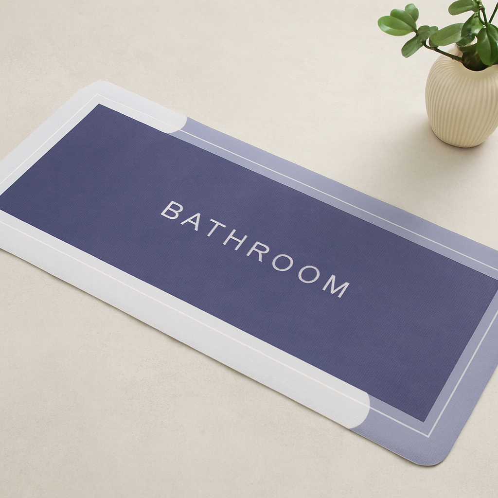 Dikdörtgen Su Emici Banyo Paspası 116 x 37.5 cm (Elastik)