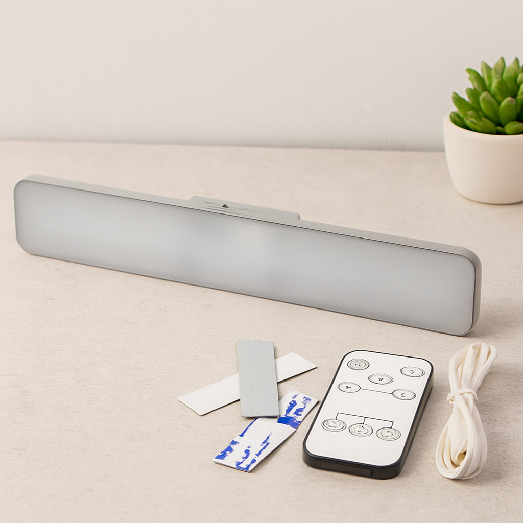 USB Şarjlı Ayarlanabilir LED Kamp Lambası (Kumandalı, Metal Askılı)