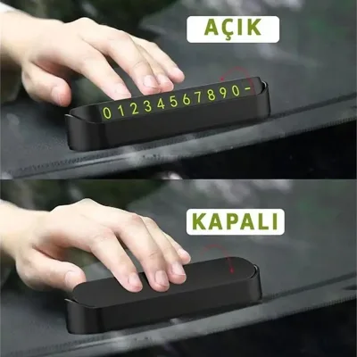 Araç Fosforlu Numaratör